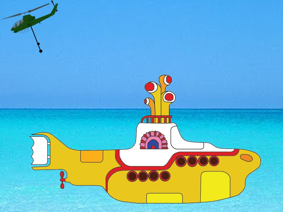 Canvia l’helicòpter pel submarí