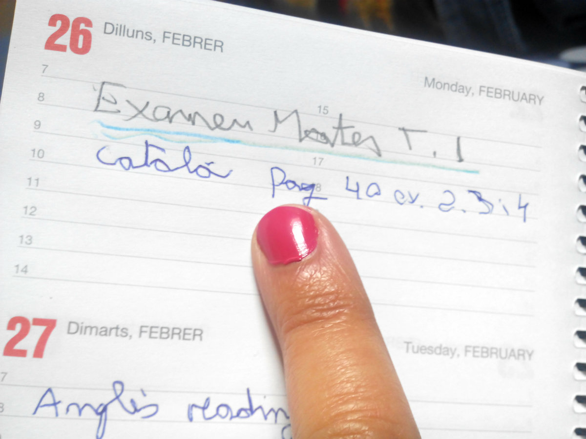 Confía en él y no le controles la agenda