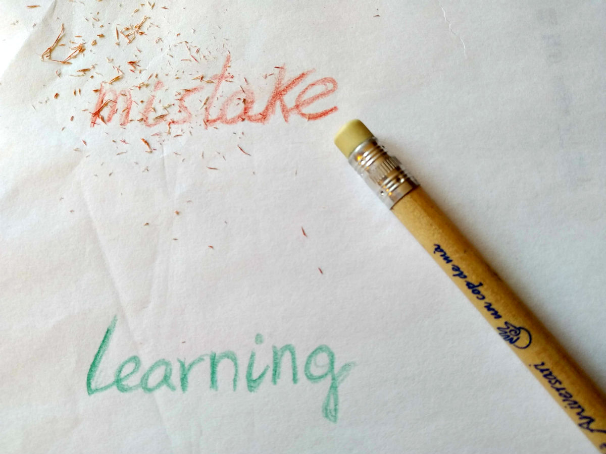 Canvia “errors” per “aprenentatges”