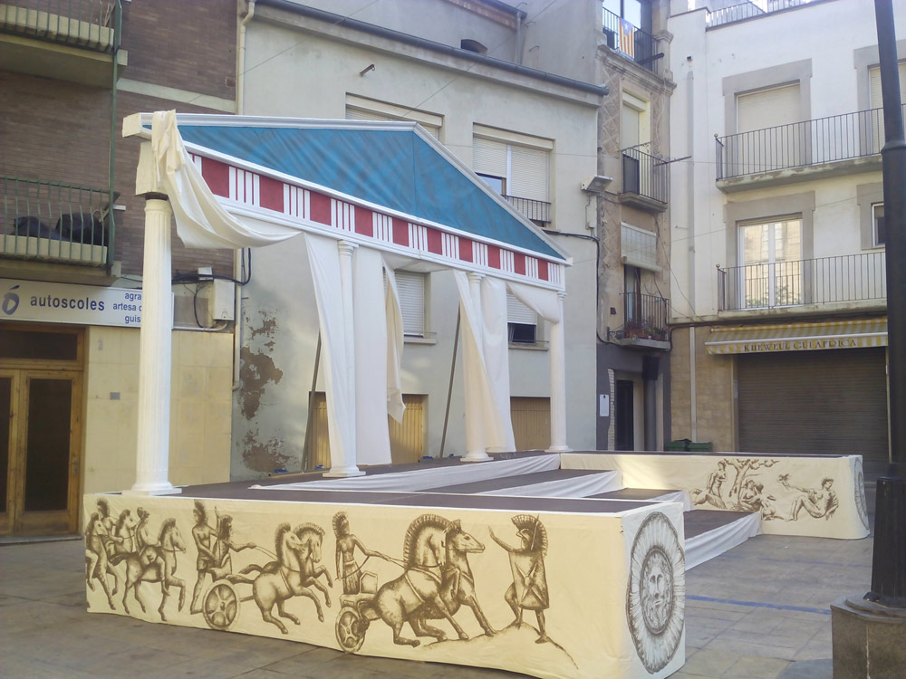 Mercat romà 2016. Educació en temps dels romans (I)